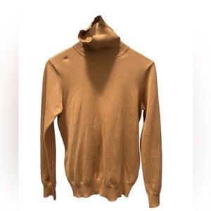Madison Grey Rust Turtle Neck LS Sweater